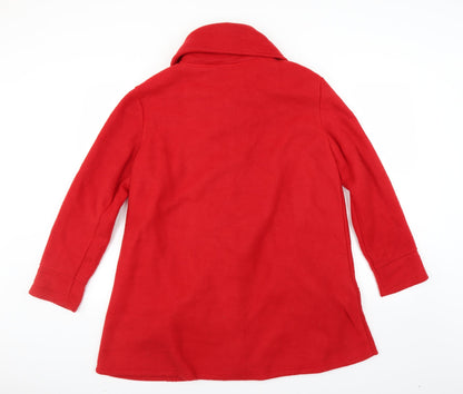 Womens UK Size 16 Four Seasons Red Jacket