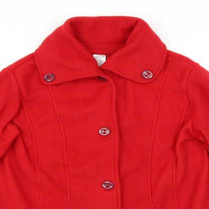 Womens UK Size 16 Four Seasons Red Jacket