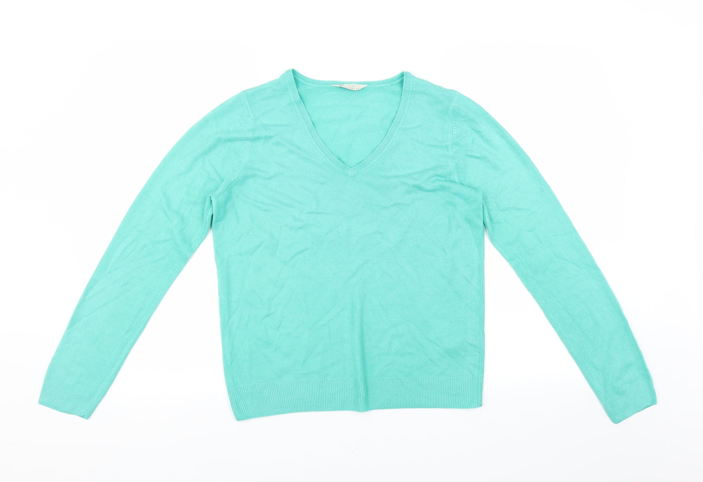 Love knitwear Womens Green   Pullover Jumper Size 12