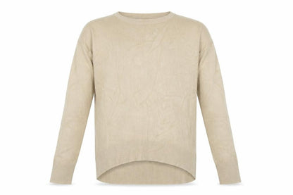 Mens UK Size S Primark Beige Pullover Jumper