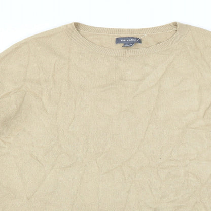 Primark Mens Beige   Pullover Jumper Size S