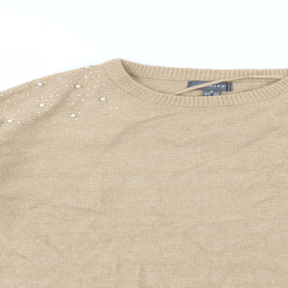 Primark Womens Beige   Pullover Jumper Size M