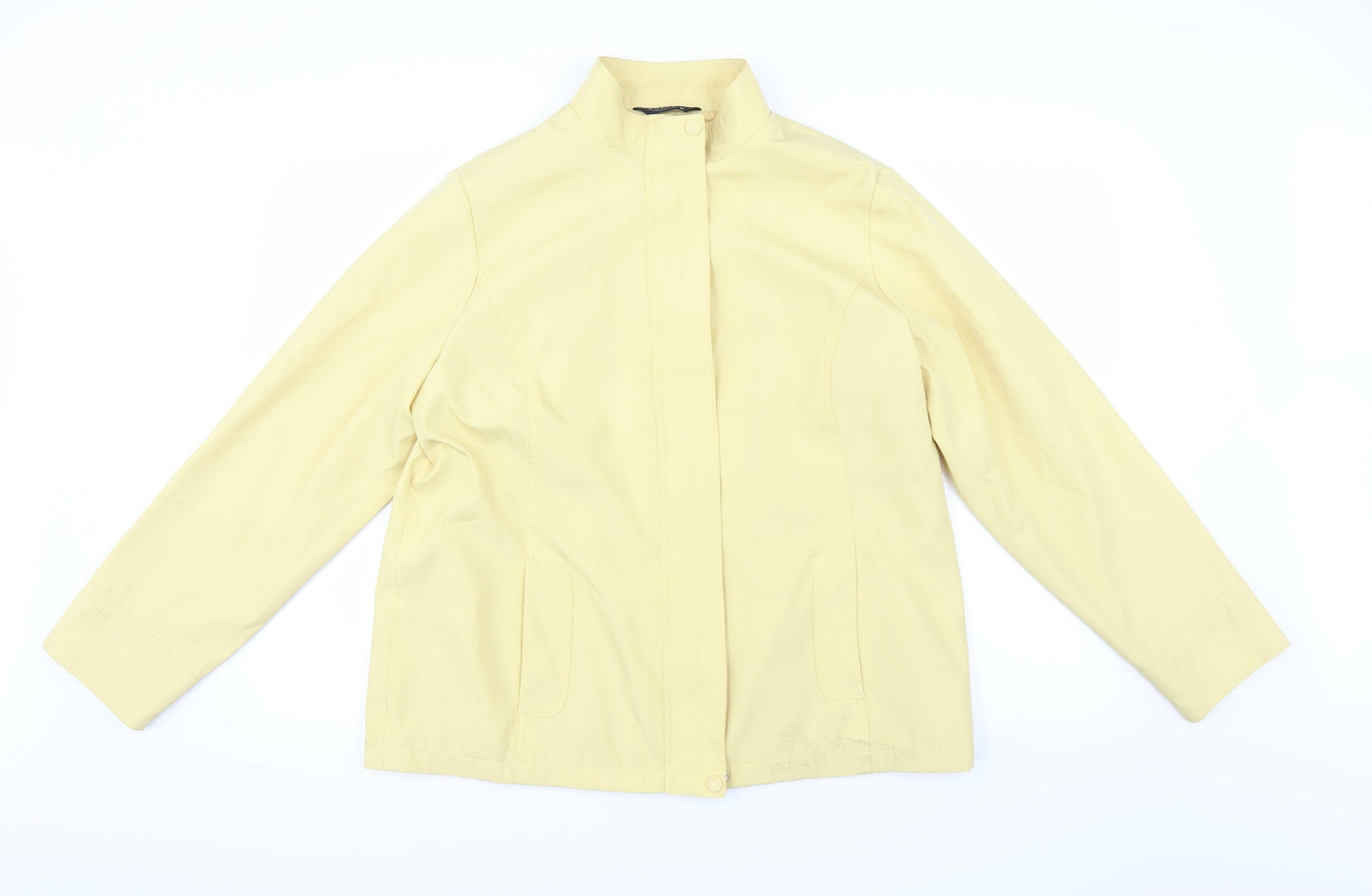 BM Womens Yellow   Jacket  Size M