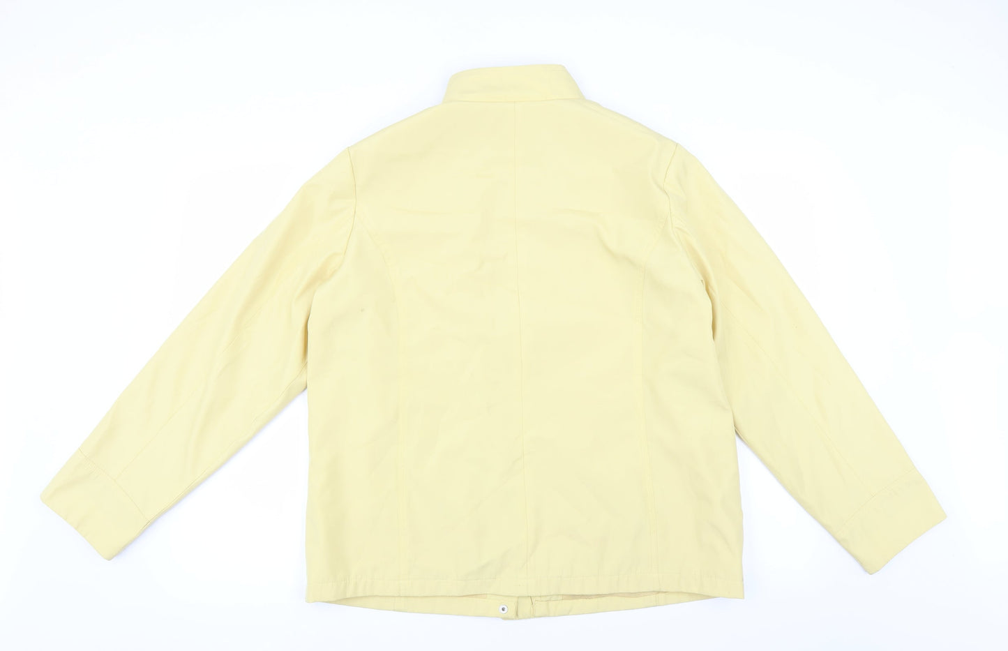 BM Womens Yellow   Jacket  Size M