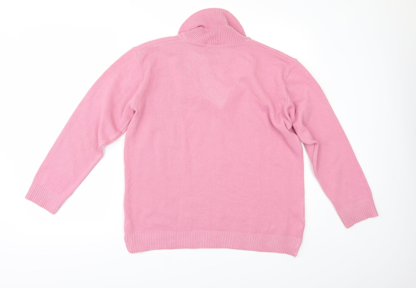 Pure & Natural Womens Pink   Pullover Jumper Size XL