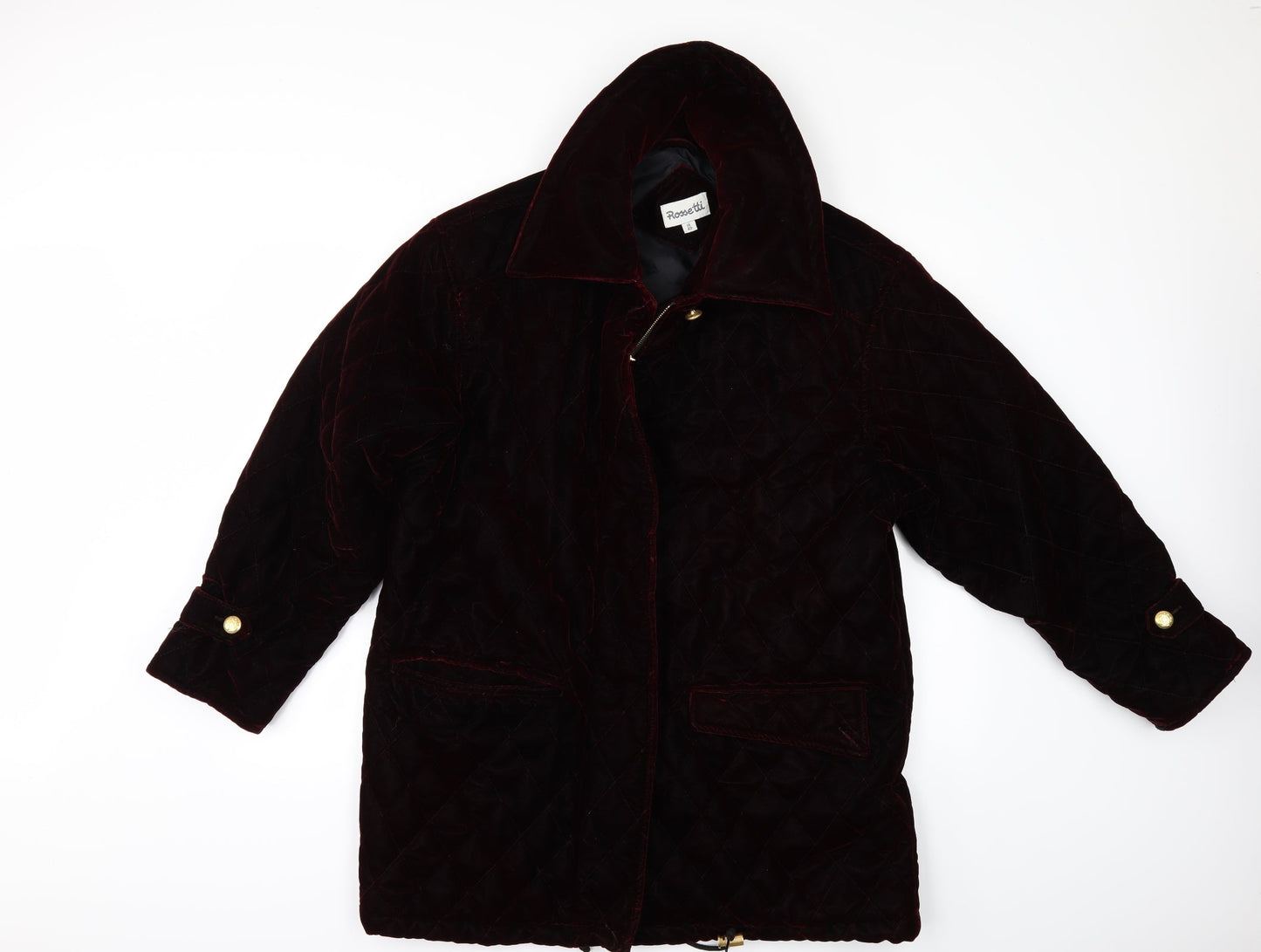 Womens UK Size 14 Rossetti Red Jacket