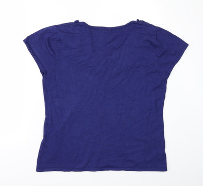 Just Elegance Womens Blue   Pullover Jumper Size XL