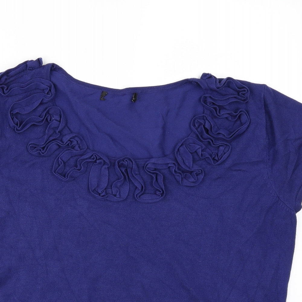 Just Elegance Womens Blue   Pullover Jumper Size XL