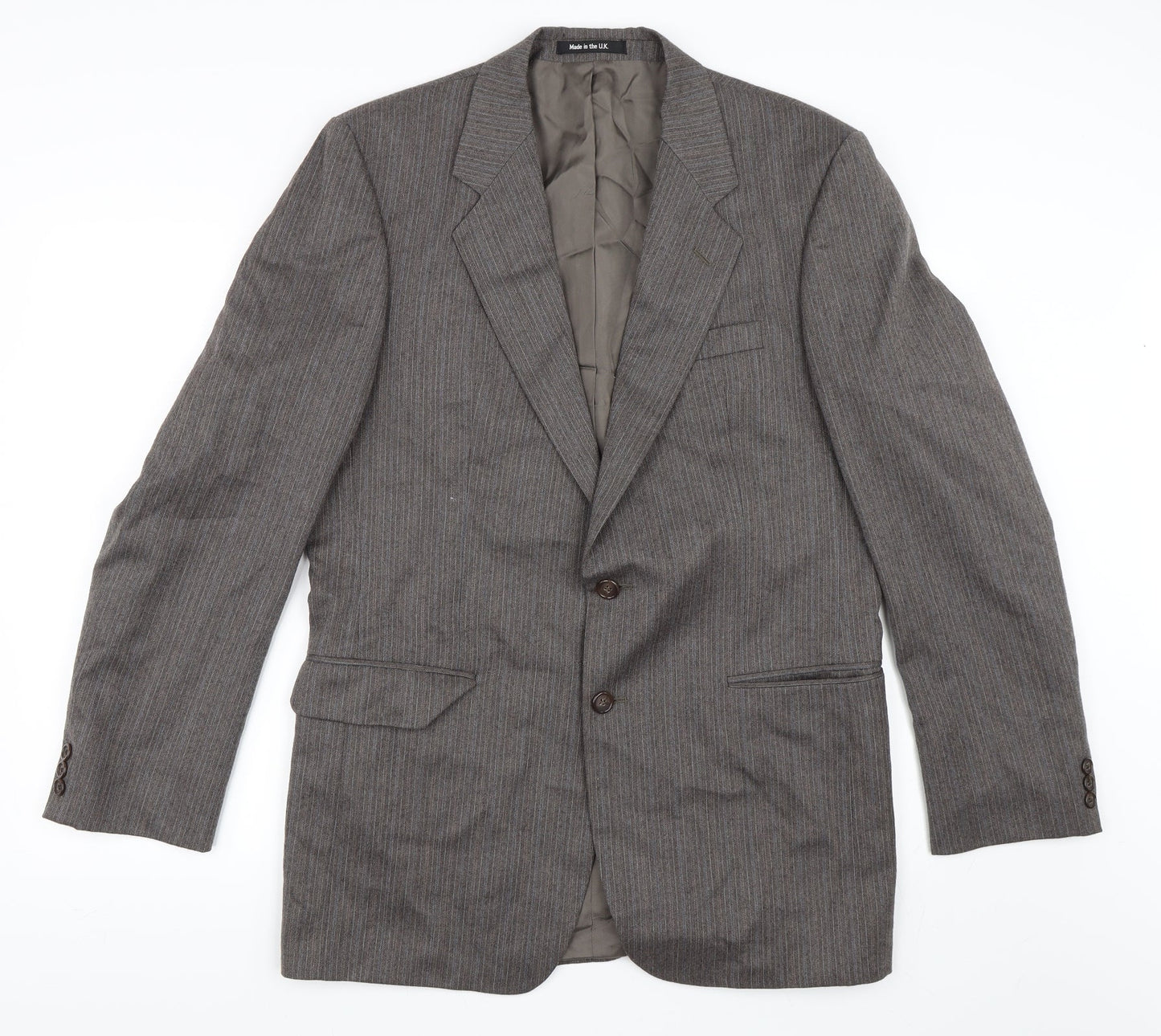 Mens UK Size 40 St Michael Regular Brown Suit Jacket