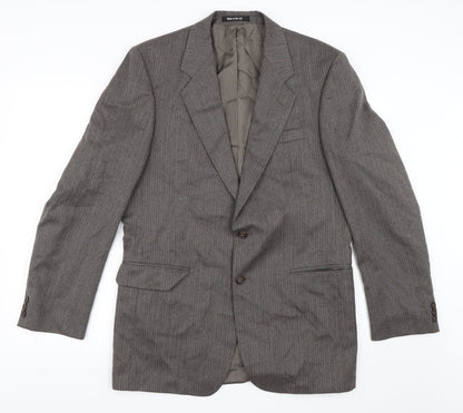 Mens UK Size 40 St Michael Regular Brown Suit Jacket