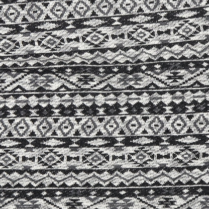 Atmosphere Womens Black Geometric  Cardigan Jumper Size M