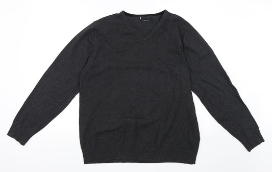 BHS Mens Grey   Pullover Jumper Size L
