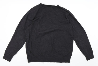 BHS Mens Grey   Pullover Jumper Size L