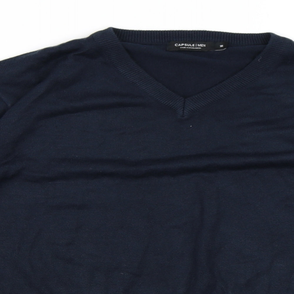 Capsule Men Mens Blue   Pullover Jumper Size M