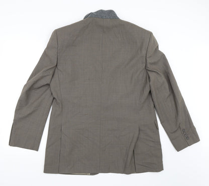 Mens UK Size 42 Marks and Spencer Regular Brown Suit Jacket