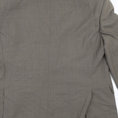 Mens UK Size 42 Marks and Spencer Regular Brown Suit Jacket
