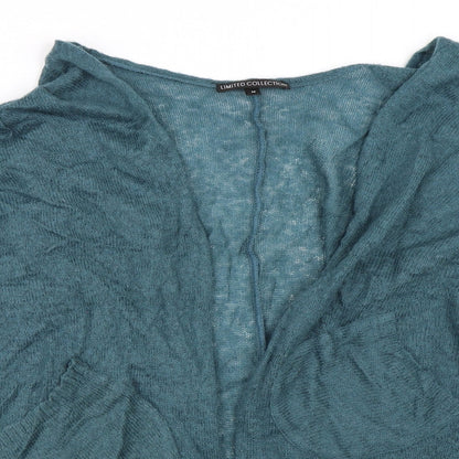 Marks and Spencer Womens Blue   Cardigan Jumper Size M