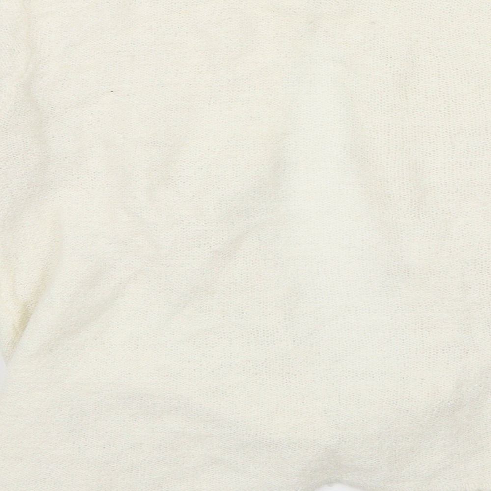 Preworn Girls Ivory   Cardigan Jumper Size S