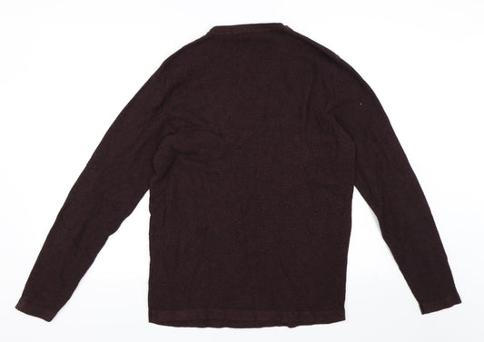 JACK & JONES Mens Red   Pullover Jumper Size L