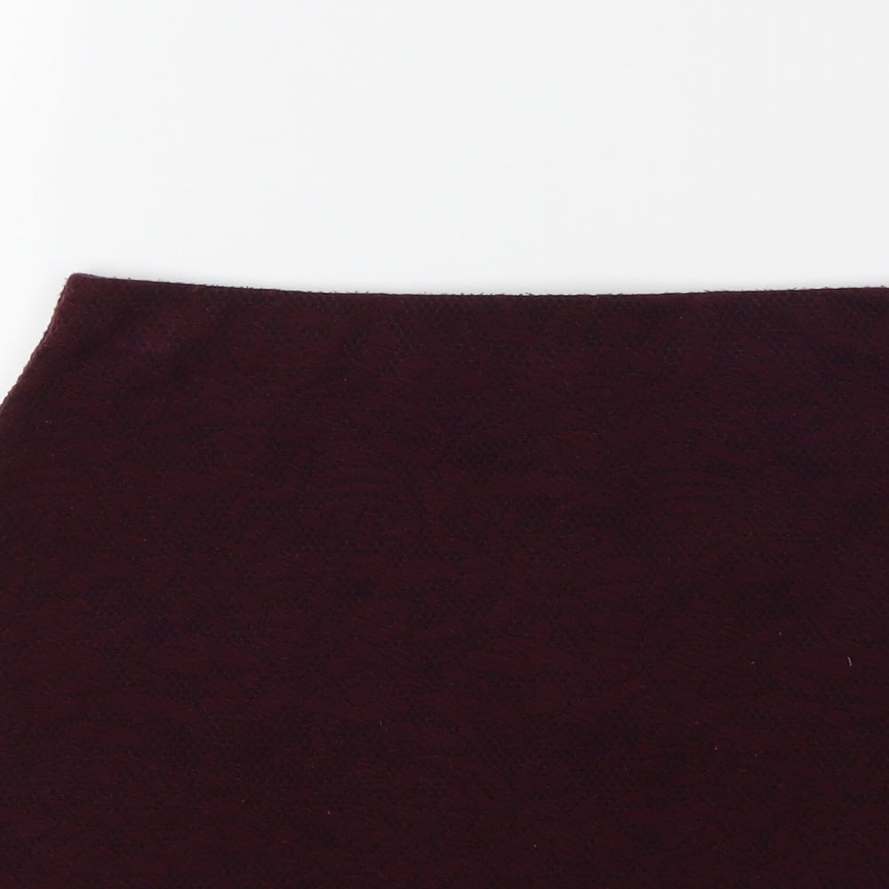 New Look Womens Red   Mini Skirt Size 10