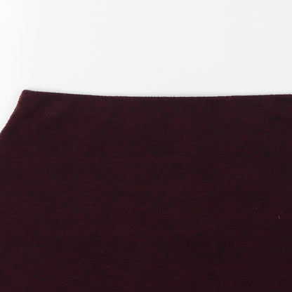 New Look Womens Red   Mini Skirt Size 10