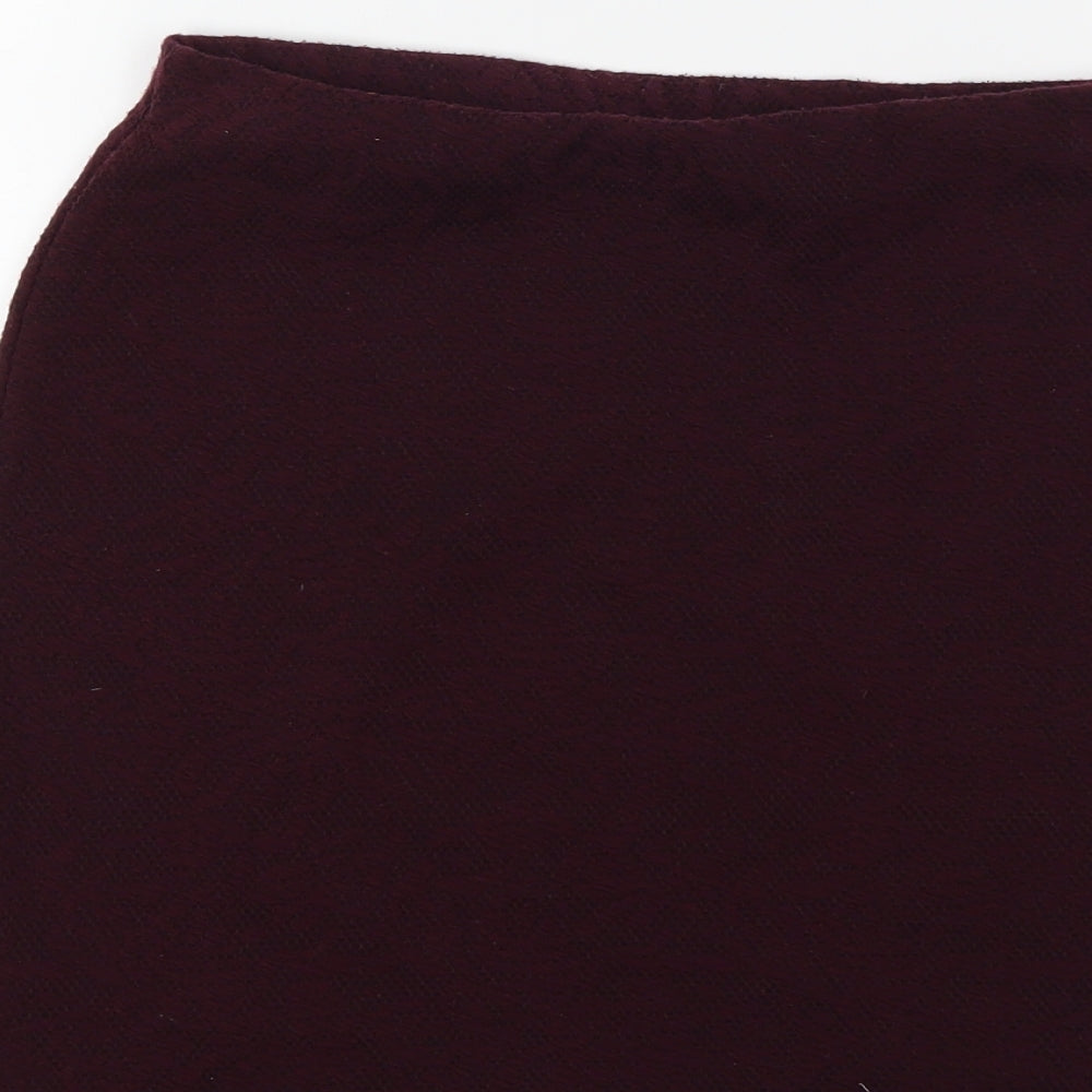 New Look Womens Red   Mini Skirt Size 10