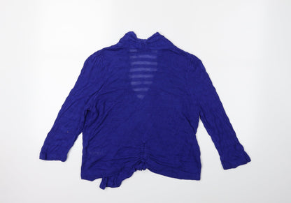 Marks and Spencer Womens Blue   Cardigan Jumper Size 12
