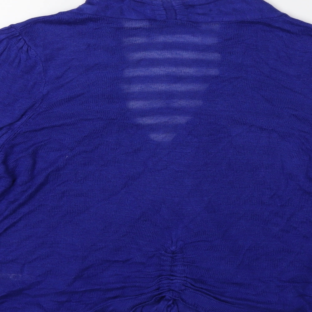 Marks and Spencer Womens Blue   Cardigan Jumper Size 12