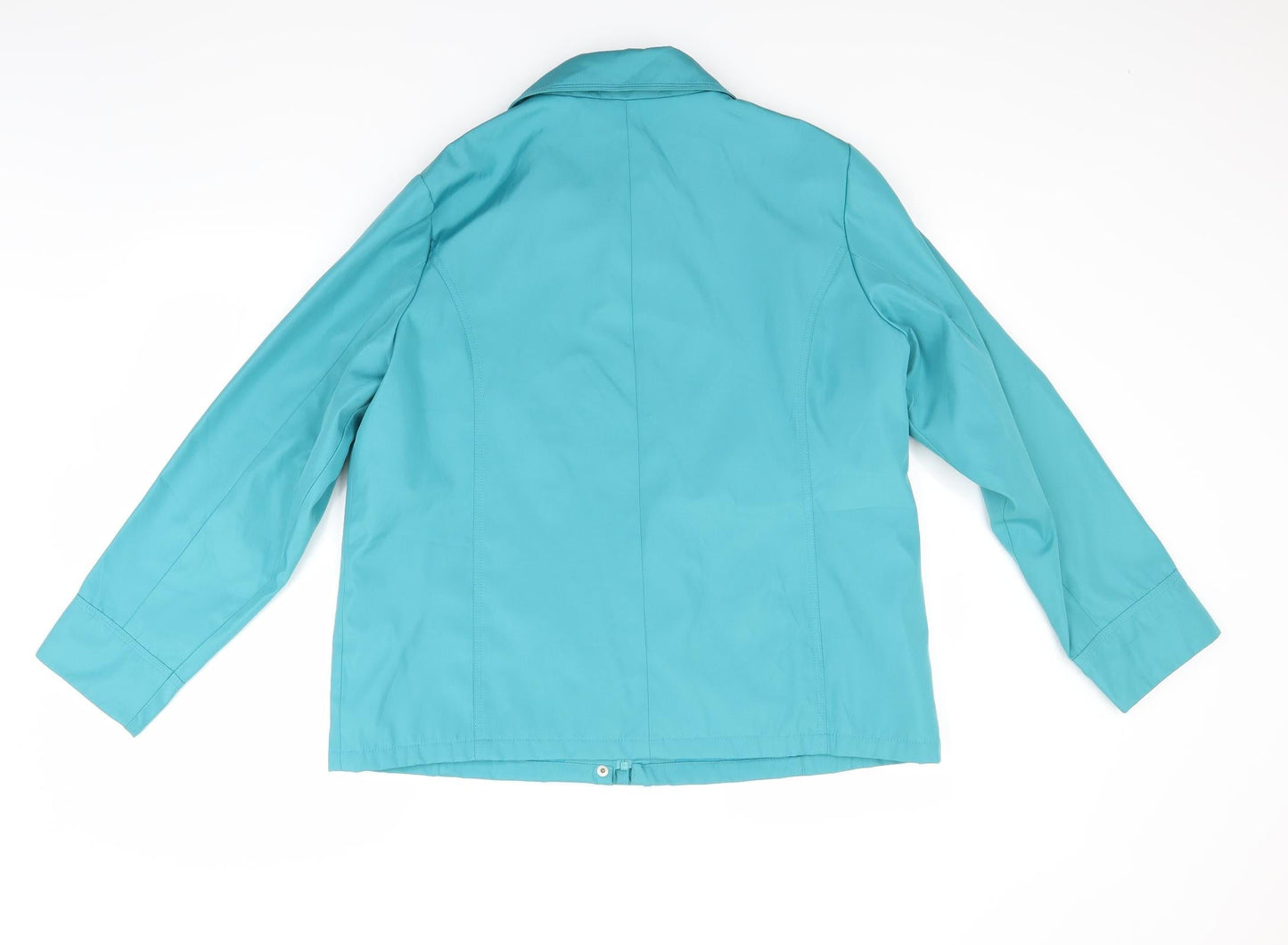 Womens UK Size M BM Green Anorak Coat