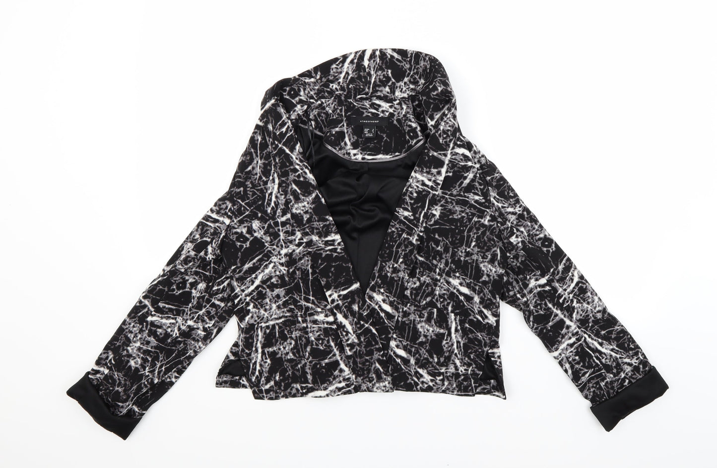 Atmosphere Womens Black   Jacket Coat Size 8