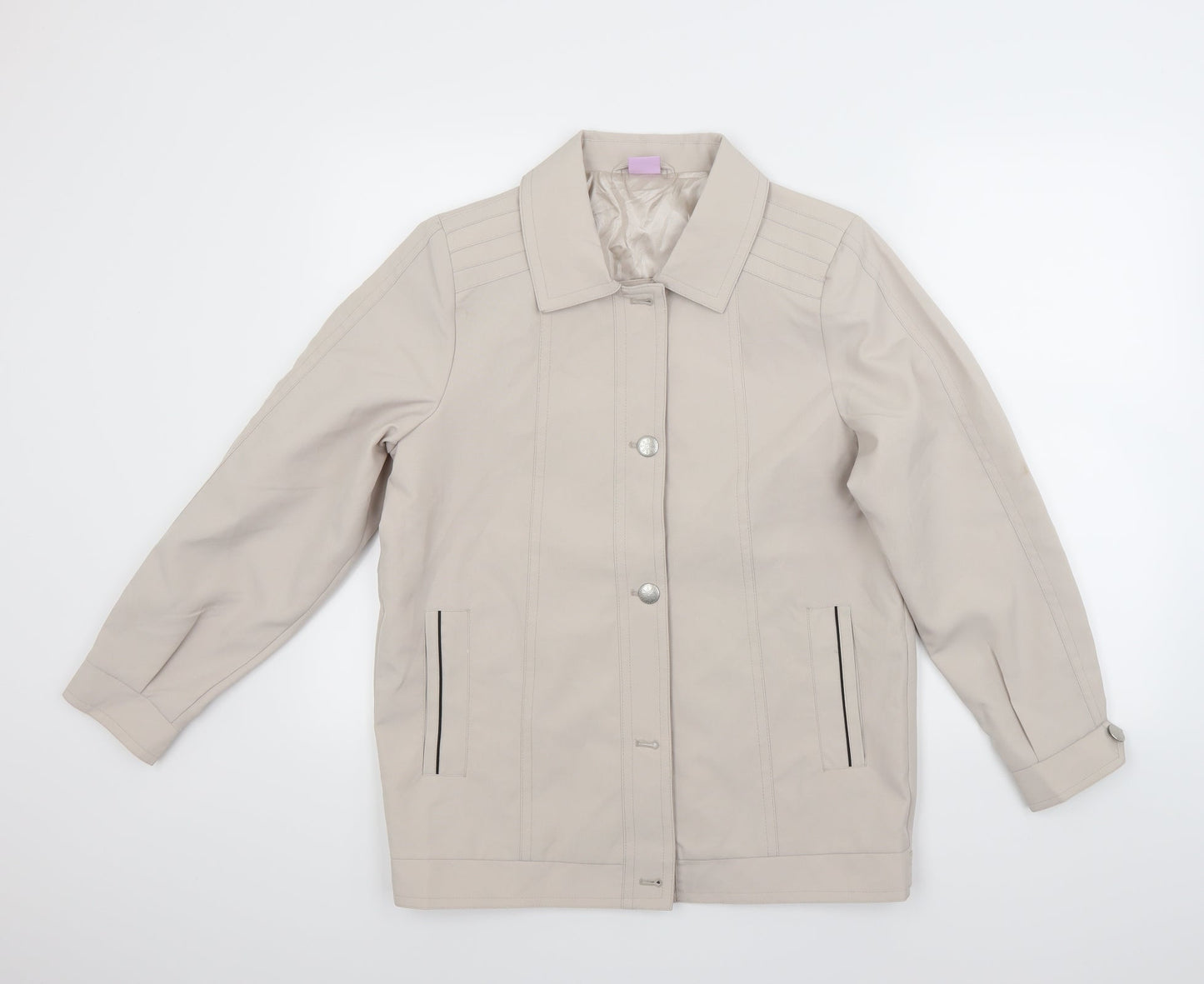 Womens UK Size 10 Amalina Beige Jacket