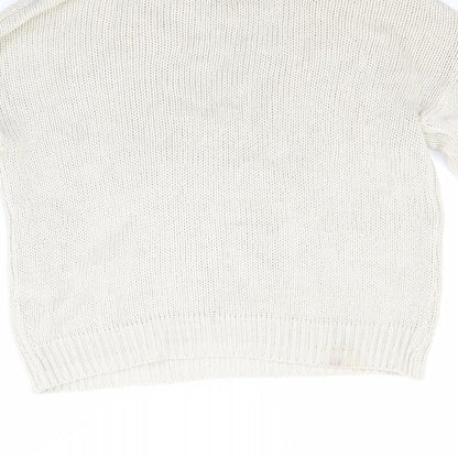 George Womens Beige   Pullover Jumper Size S