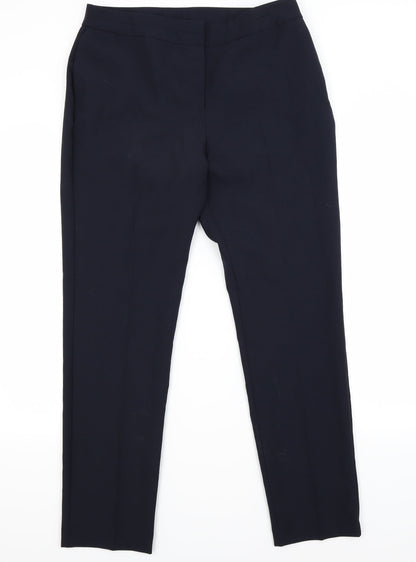 Womens UK Size 12 Preworn Regular Fit  Blue Trousers