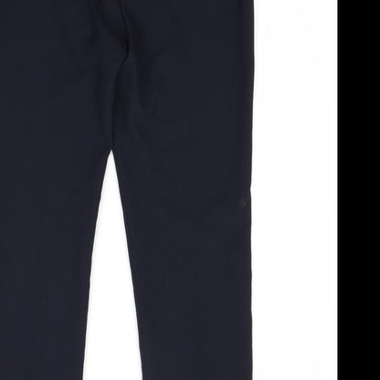 Womens UK Size 12 Preworn Regular Fit  Blue Trousers