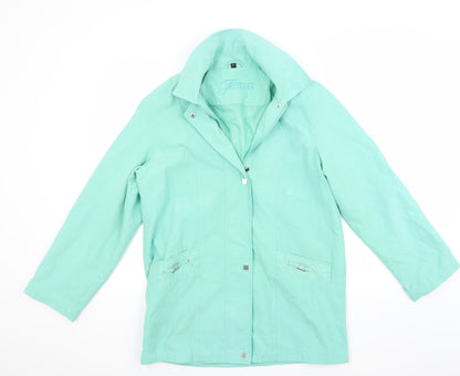 Womens UK Size 10 Finesse Green Jacket