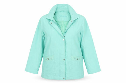 Womens UK Size 10 Finesse Green Jacket