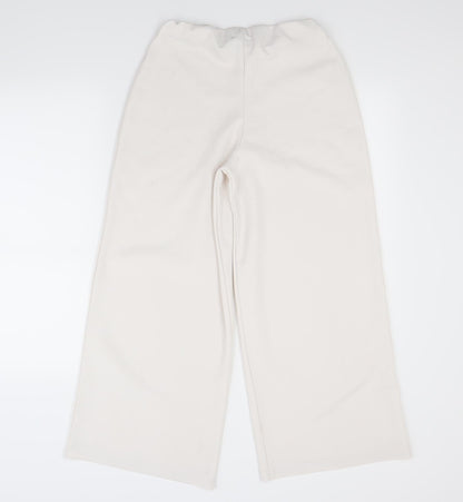 Pretty Little Thing  Womens White   Trousers  Size 8 L24 in