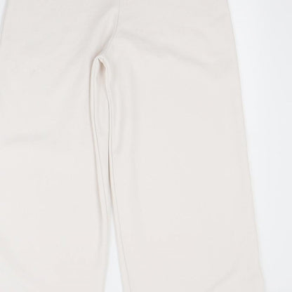 Pretty Little Thing  Womens White   Trousers  Size 8 L24 in