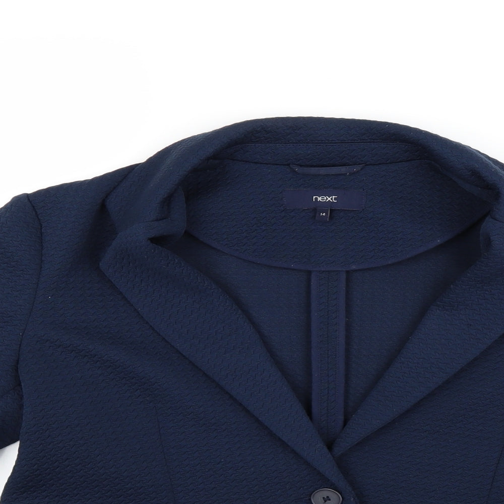 Womens UK Size 14 NEXT Blue Jacket