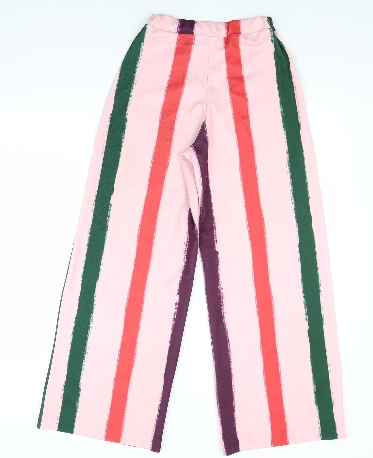 Womens UK Size 8 PRETTYLITTLETHING Regular Fit  Pink Trousers