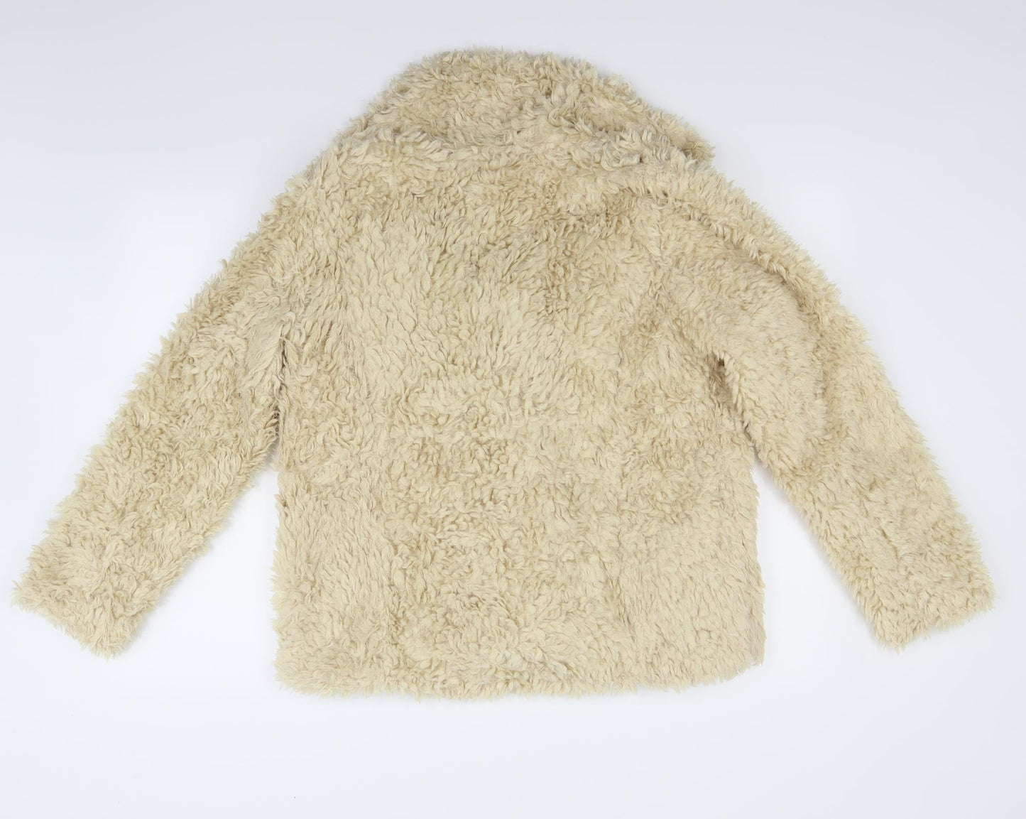 H&M Womens Beige   Jacket Coat Size S