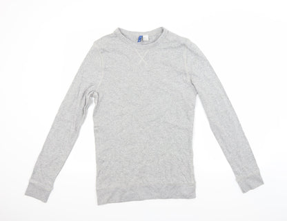 Divided Womens Grey   Pullover Sweatshirt Size S