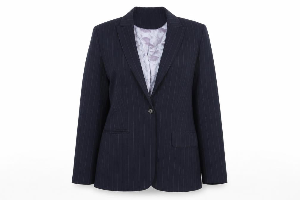 Womens UK Size 14 Autonomy Regular Blue Suit Jacket