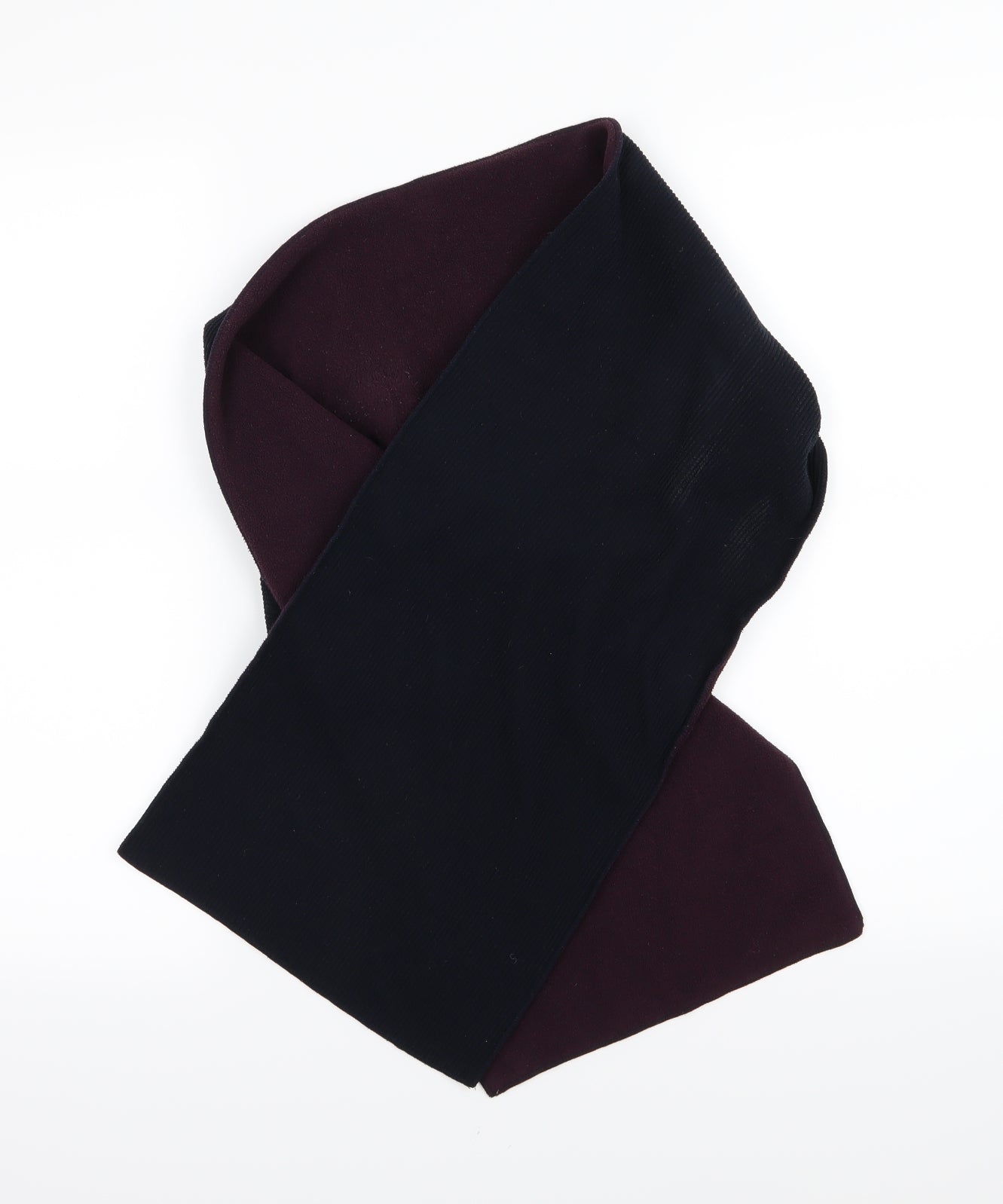 Preworn Mens Blue  Fleece Rectangle Scarf Scarf One Size