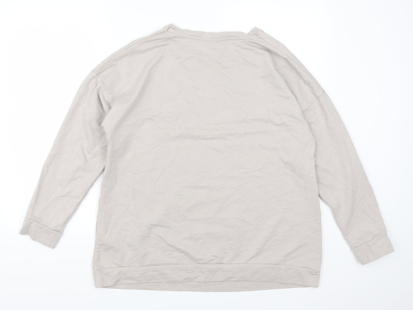 Womens UK Size 12 ASOS Grey Pullover Sweatshirt