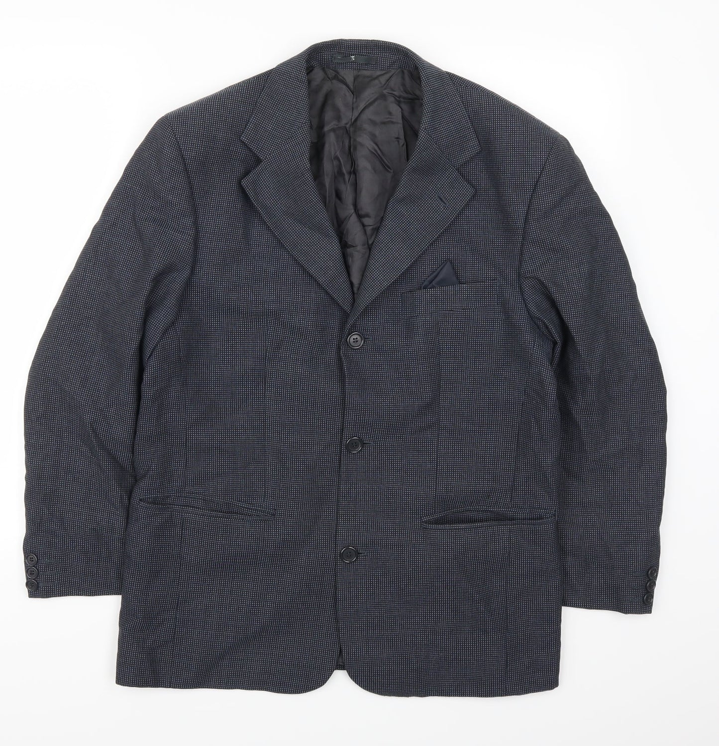 Kartel Mens Blue   Jacket Suit Jacket Size 38