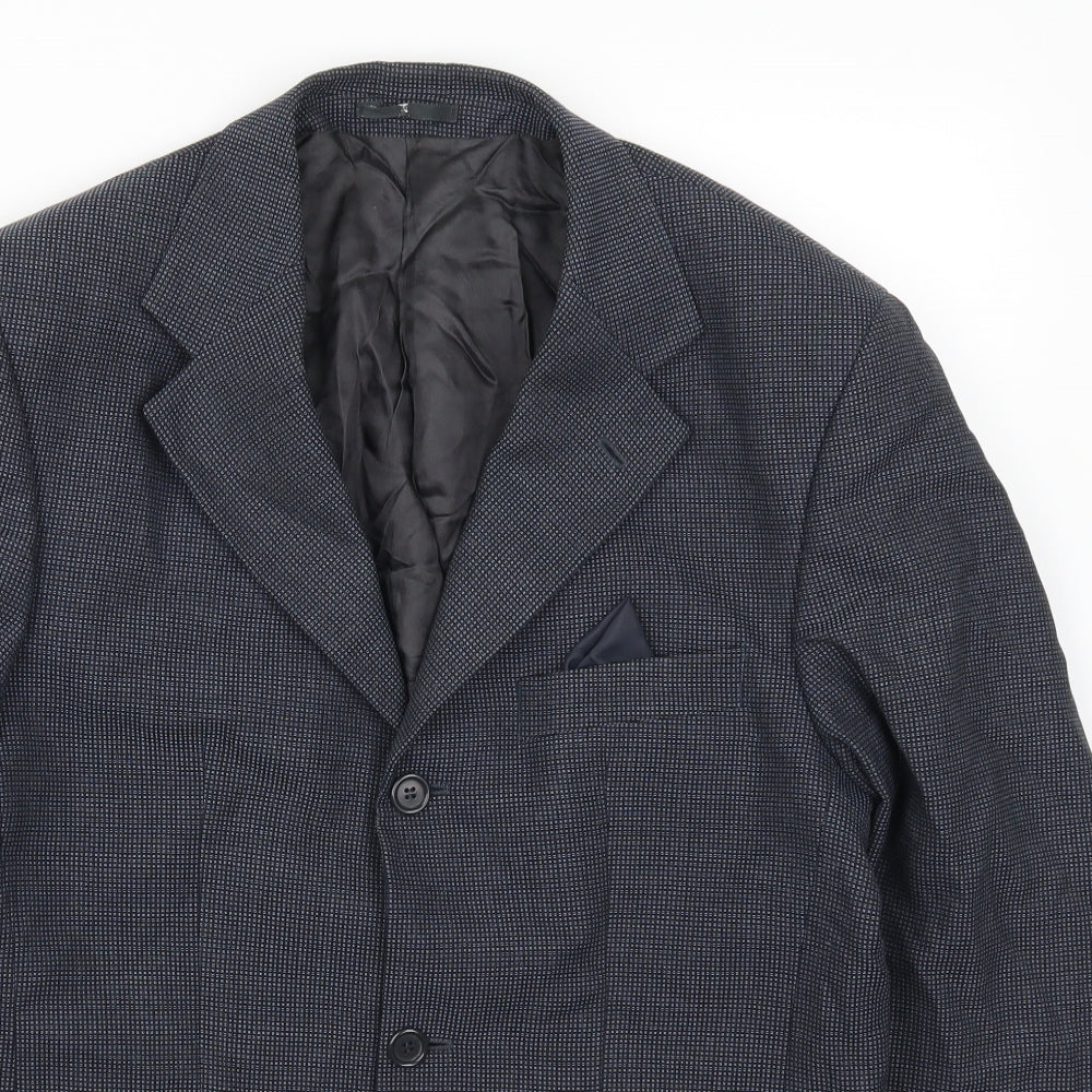 Kartel Mens Blue   Jacket Suit Jacket Size 38