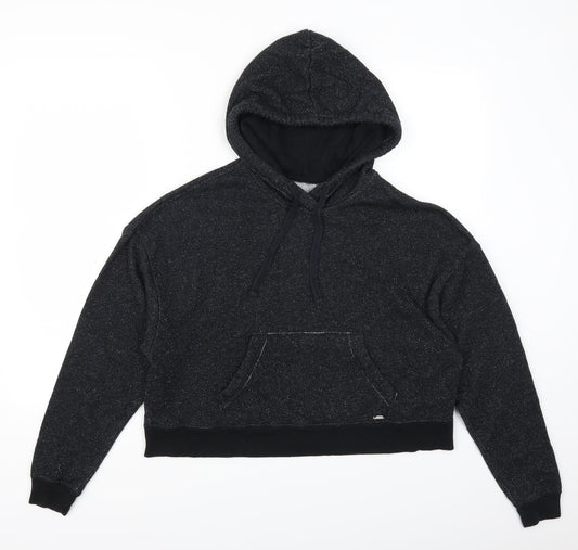 Hollister Womens Black   Pullover Hoodie Size M