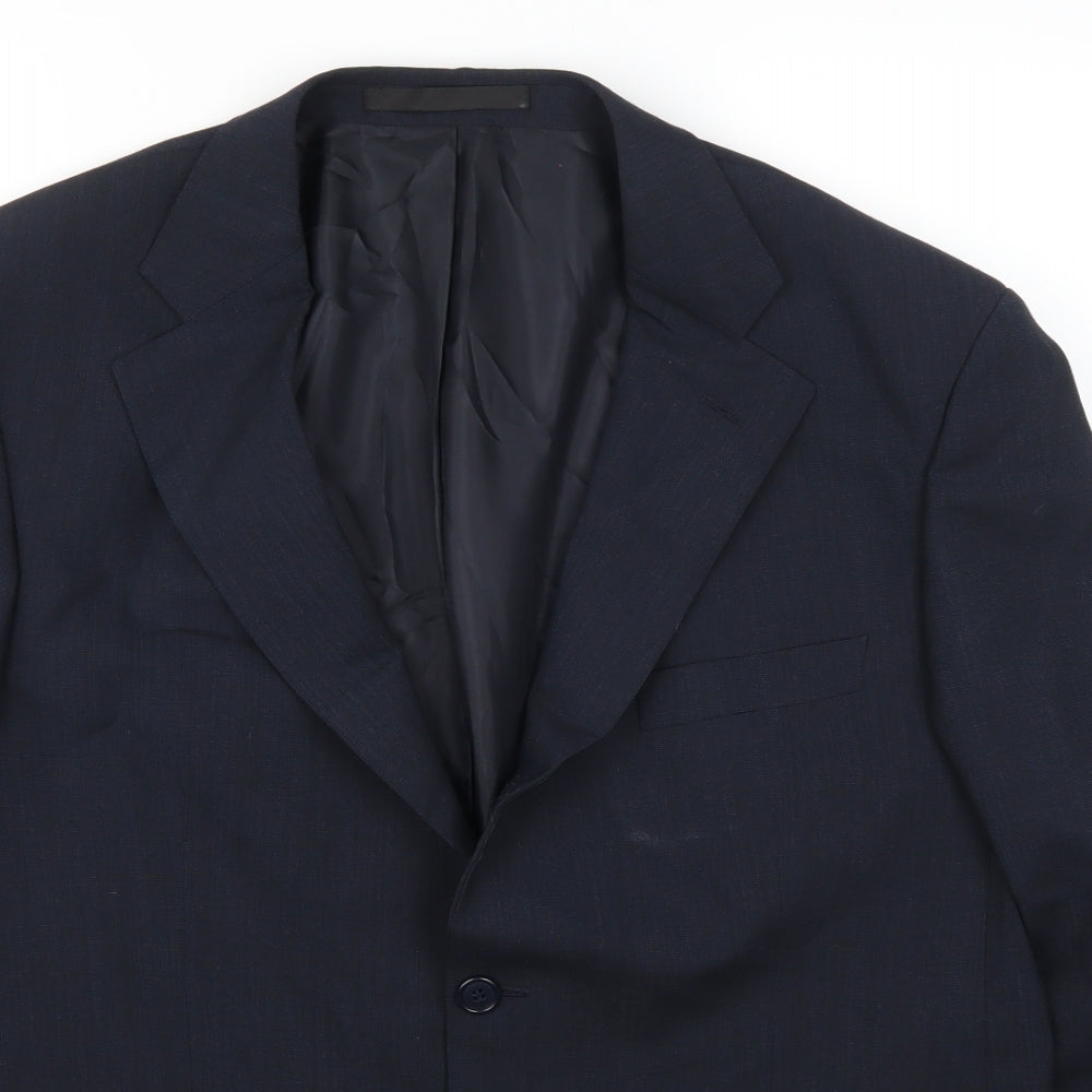 Marks and Spencer Mens Blue   Jacket Suit Jacket Size 42