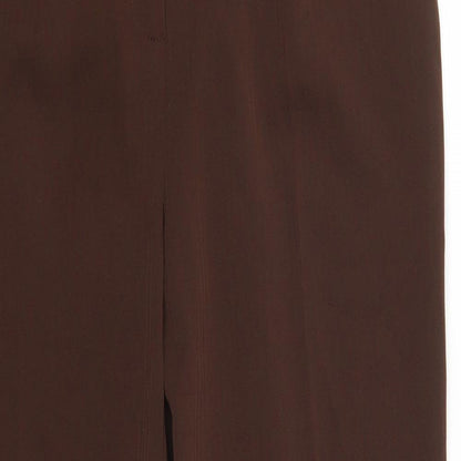 Happi Womens Brown   Trousers  Size 14 L26 in